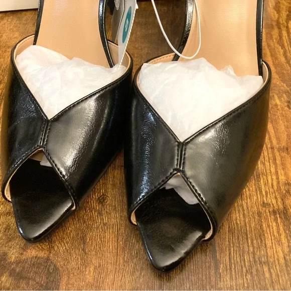 Women’s Virginia Heels with Memory Foam Insole – a New Day™ Black Size 8 new - Picture 4 of 7